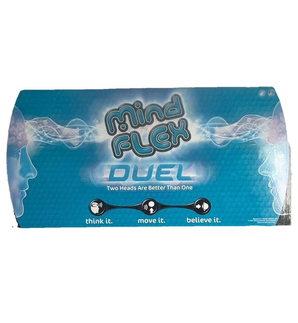 Mattel Mindflex Duel Game 2010 Brainwave EEG Tech Board Game Untested As-Is